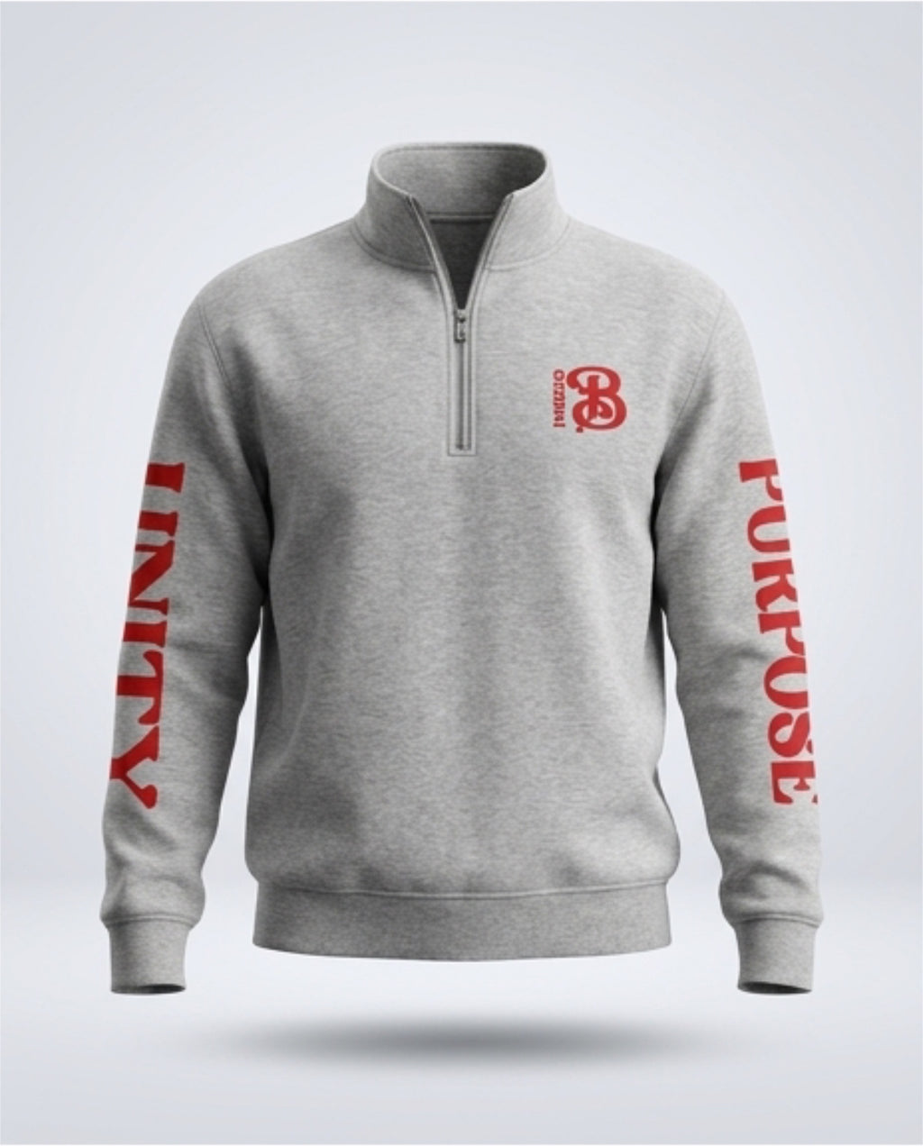 IMBIZO quarter ZIP Signature Hoodie